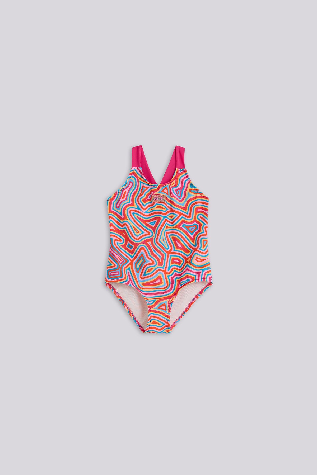 Girl Patterned Swimsuit