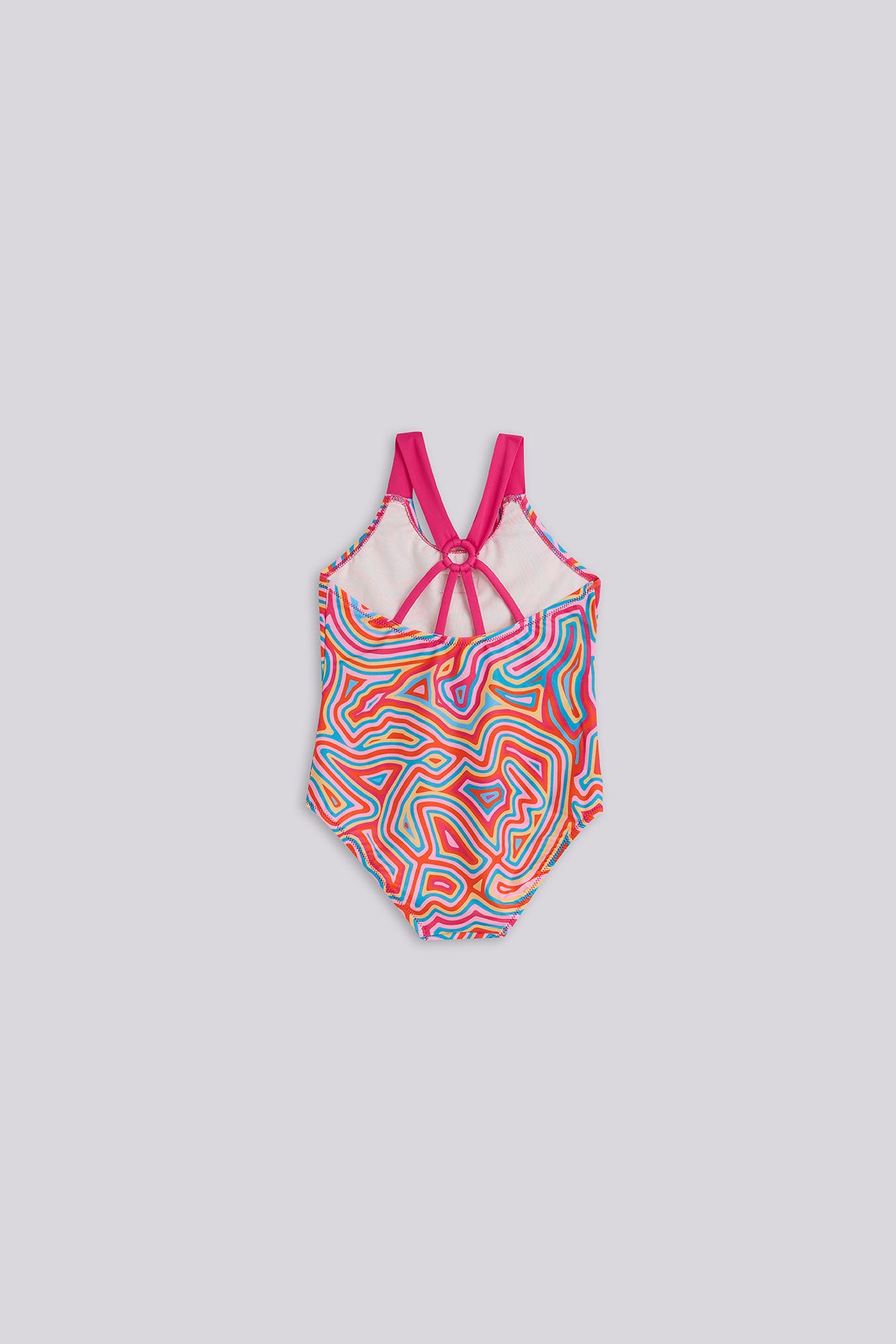 Girl Patterned Swimsuit