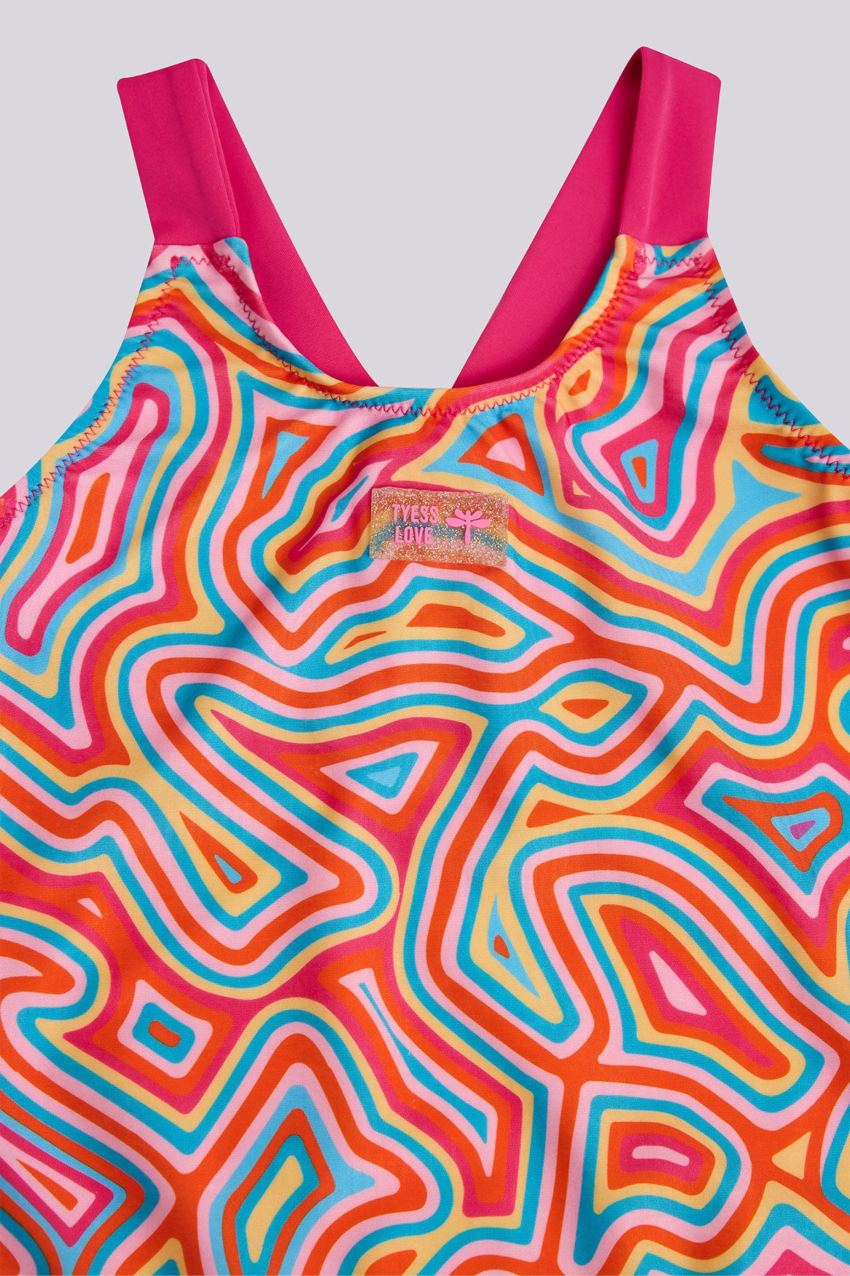 Girl Patterned Swimsuit