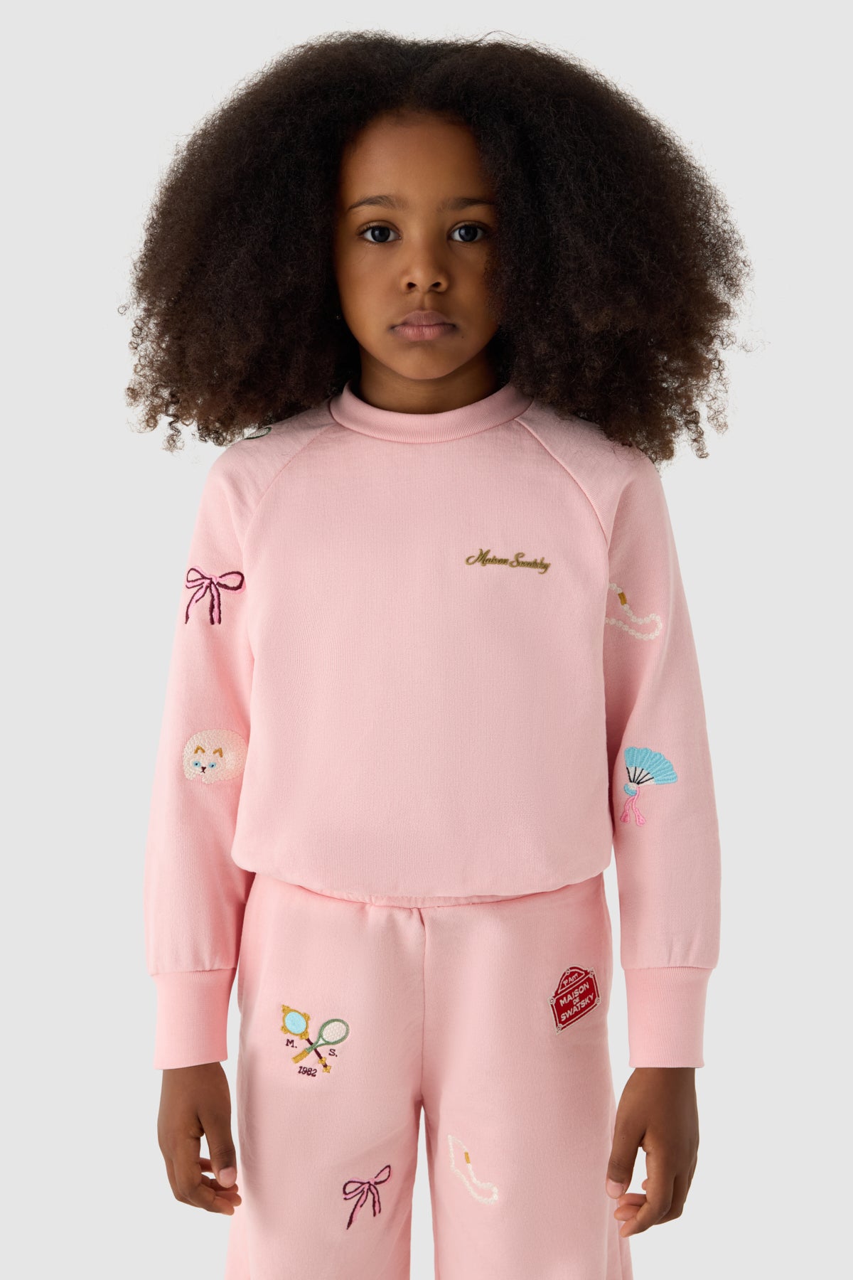 Girl Pink Sweatshirt