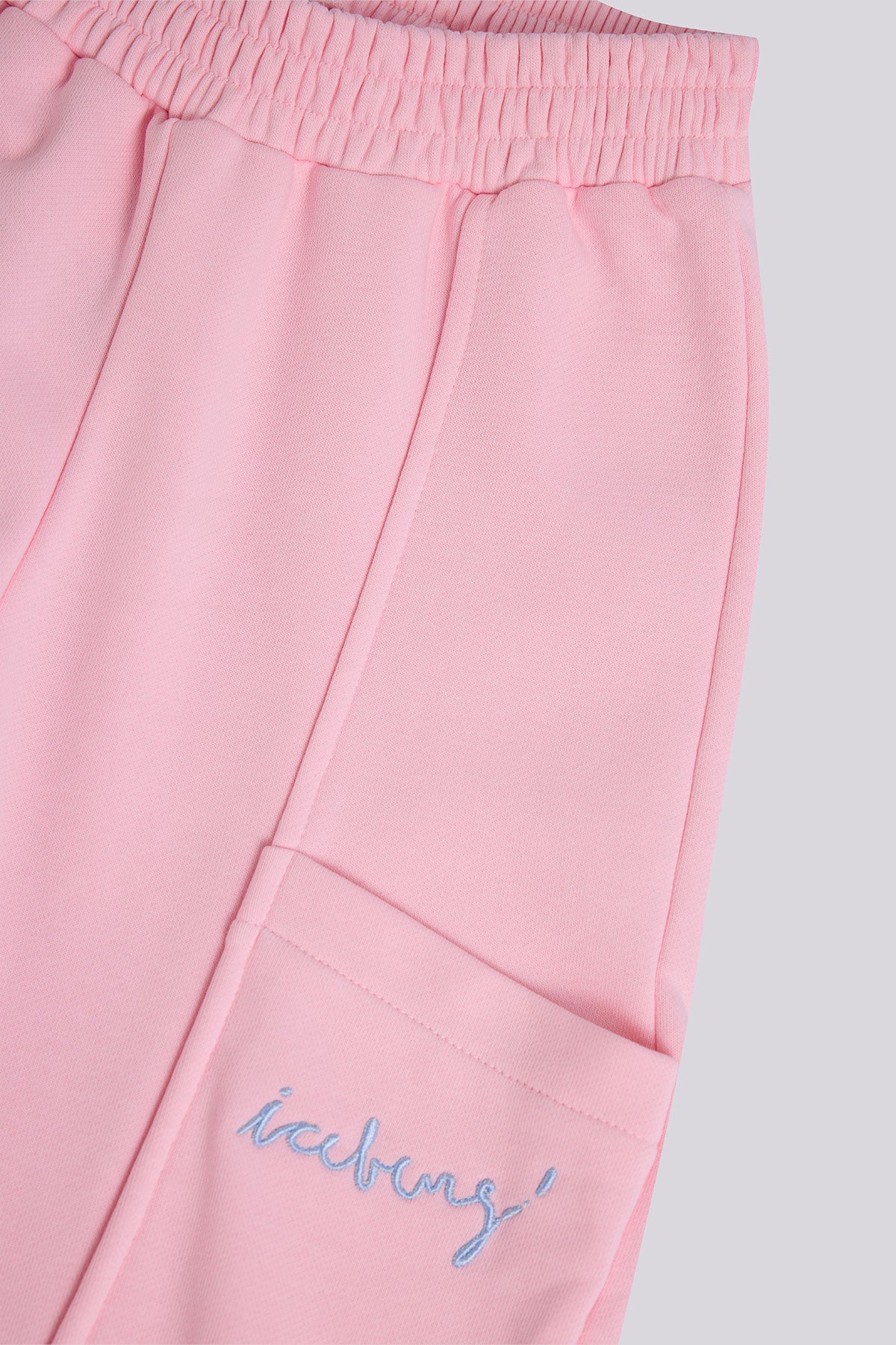 Girl Pink Tracksuit Bottom
