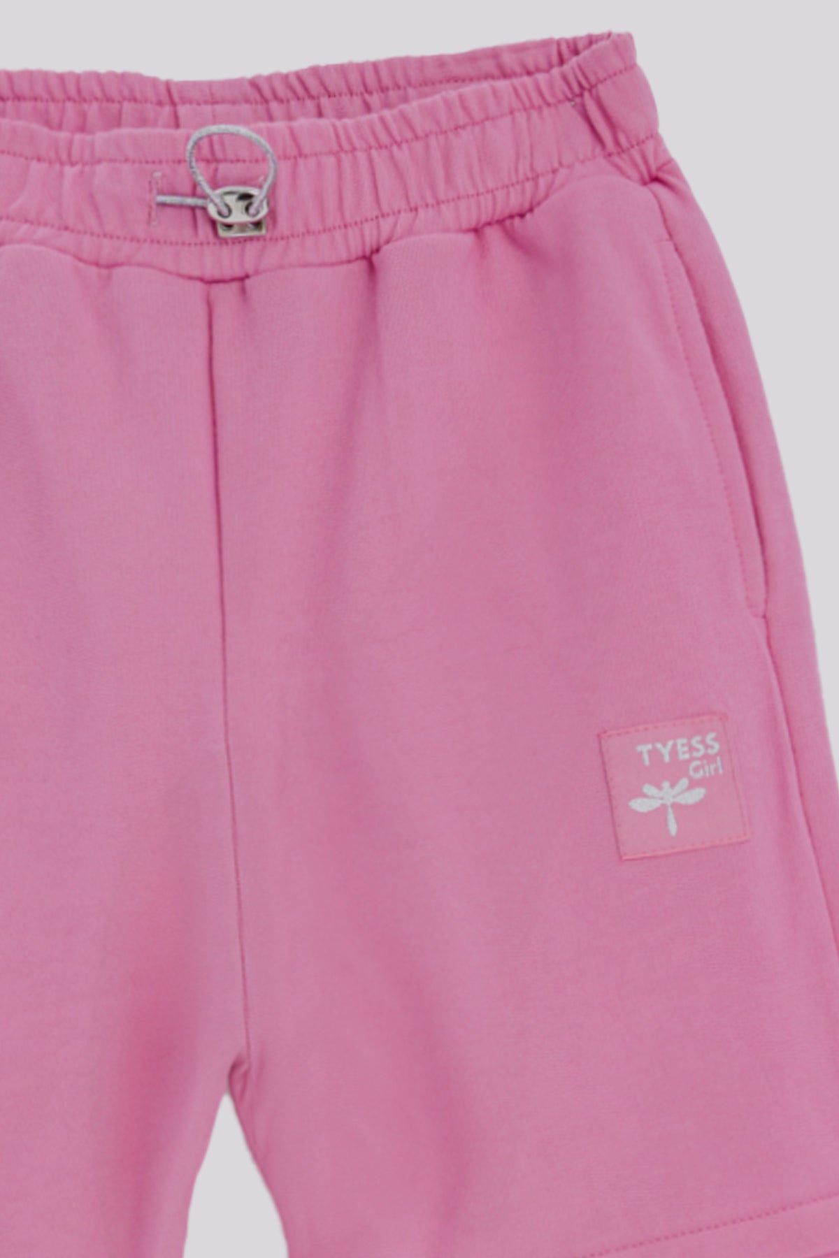 Girl Pink Tracksuit Bottom