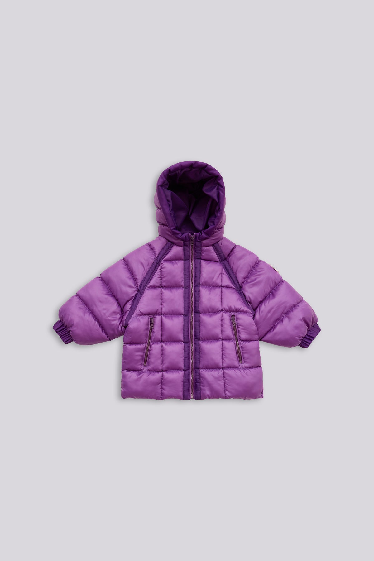 Girl Purple Coat