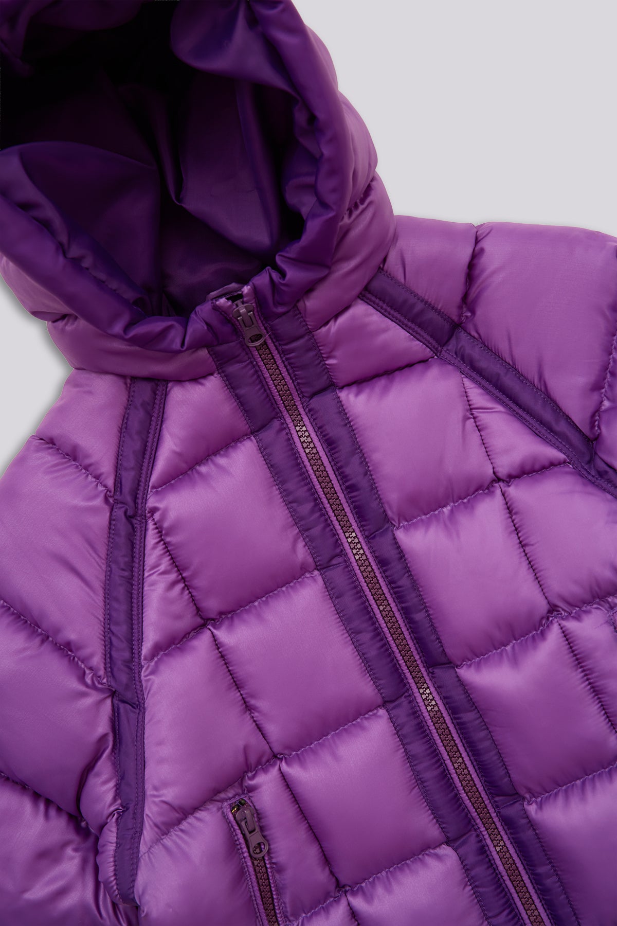Girl Purple Coat
