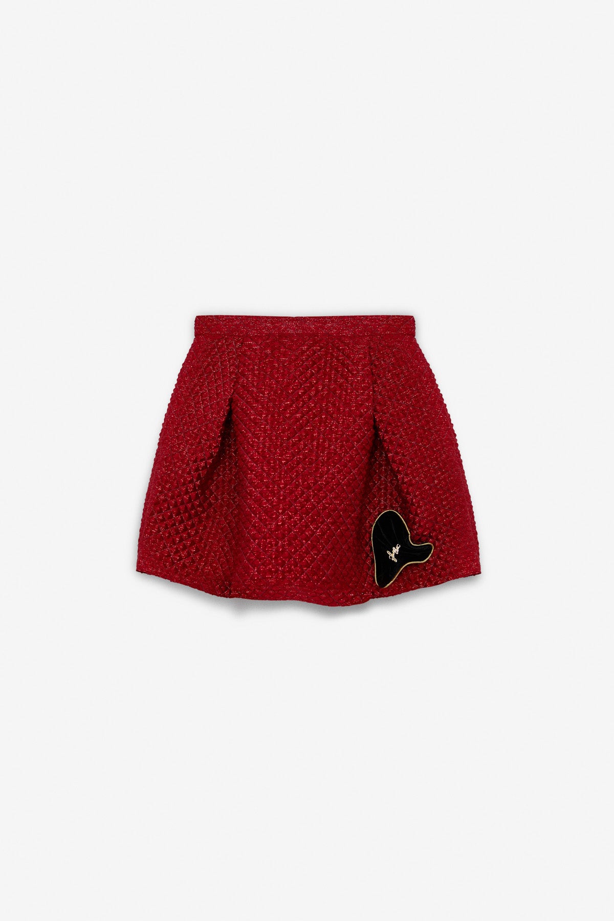 Girl Red Skirt
