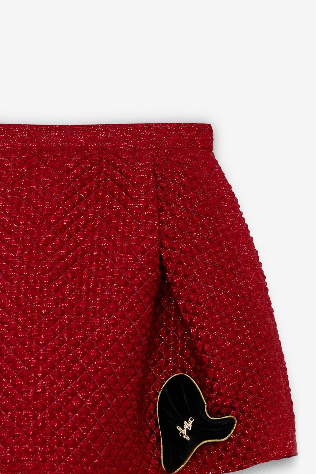 Girl Red Skirt