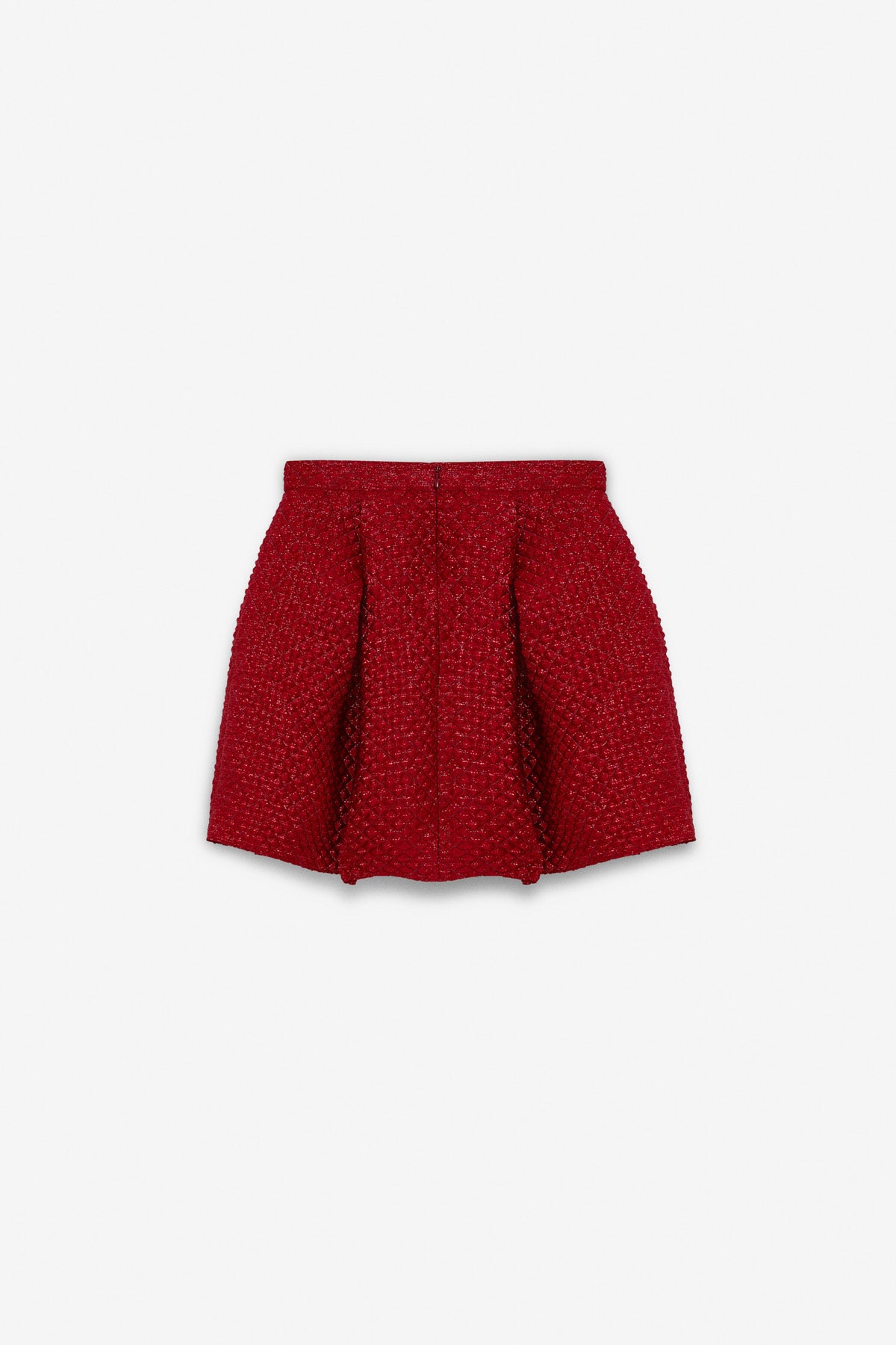 Girl Red Skirt