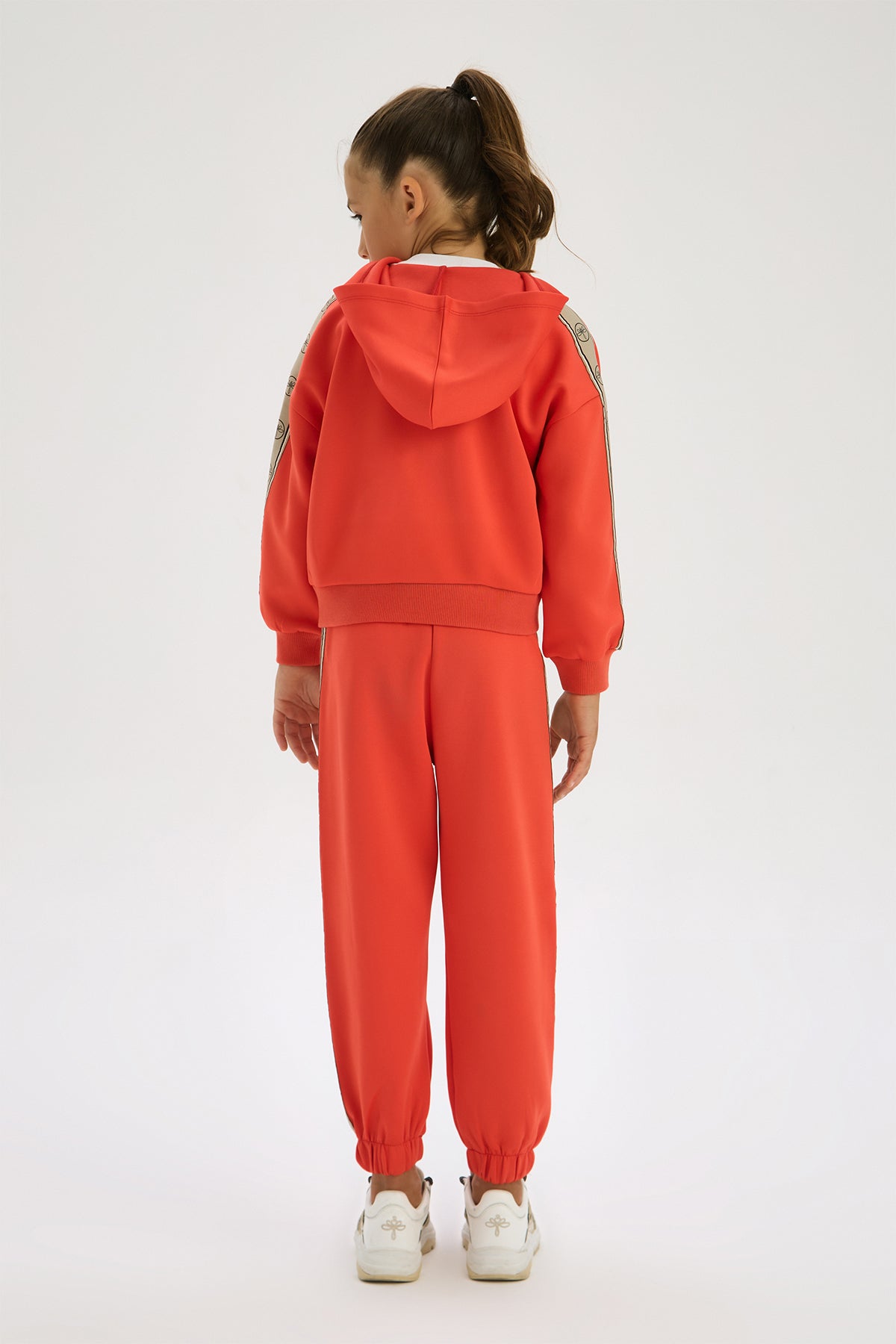 Girl Red Tracksuit Top