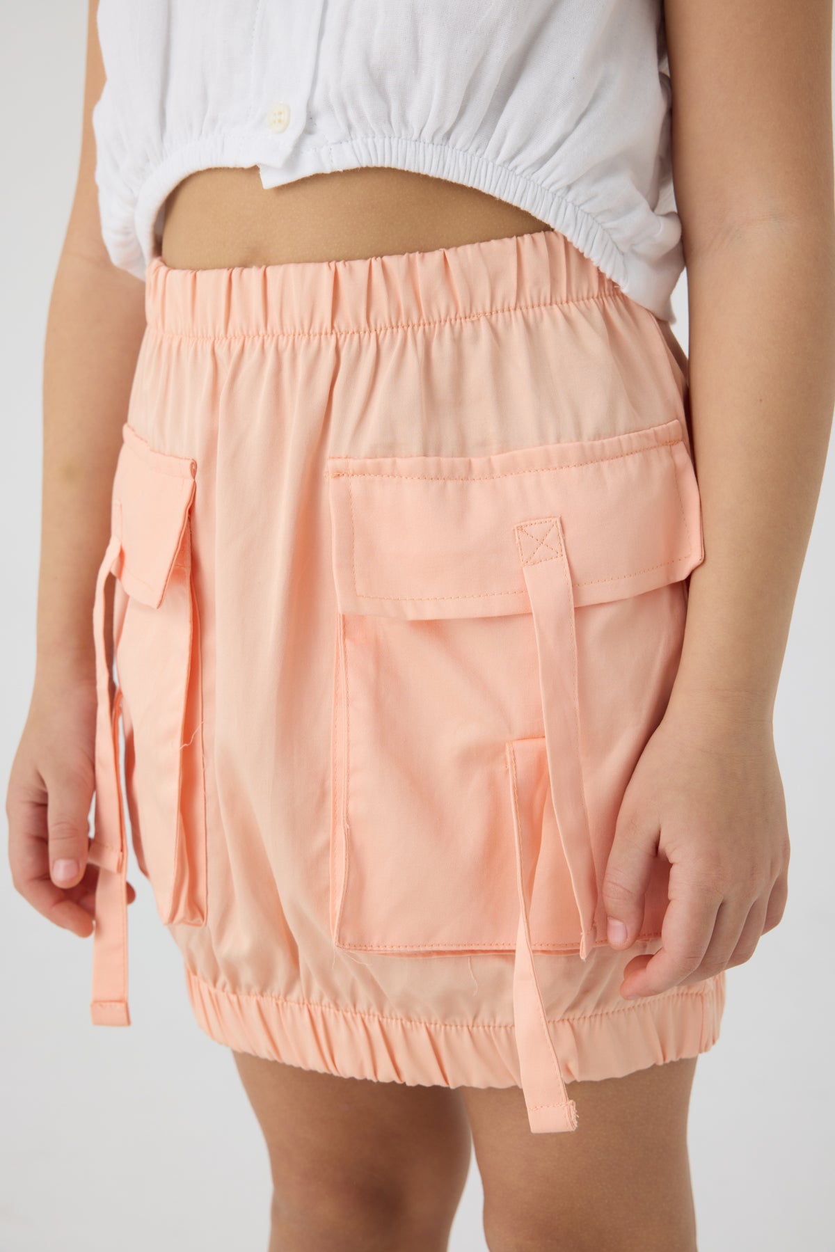 Girl Salmon Skirt