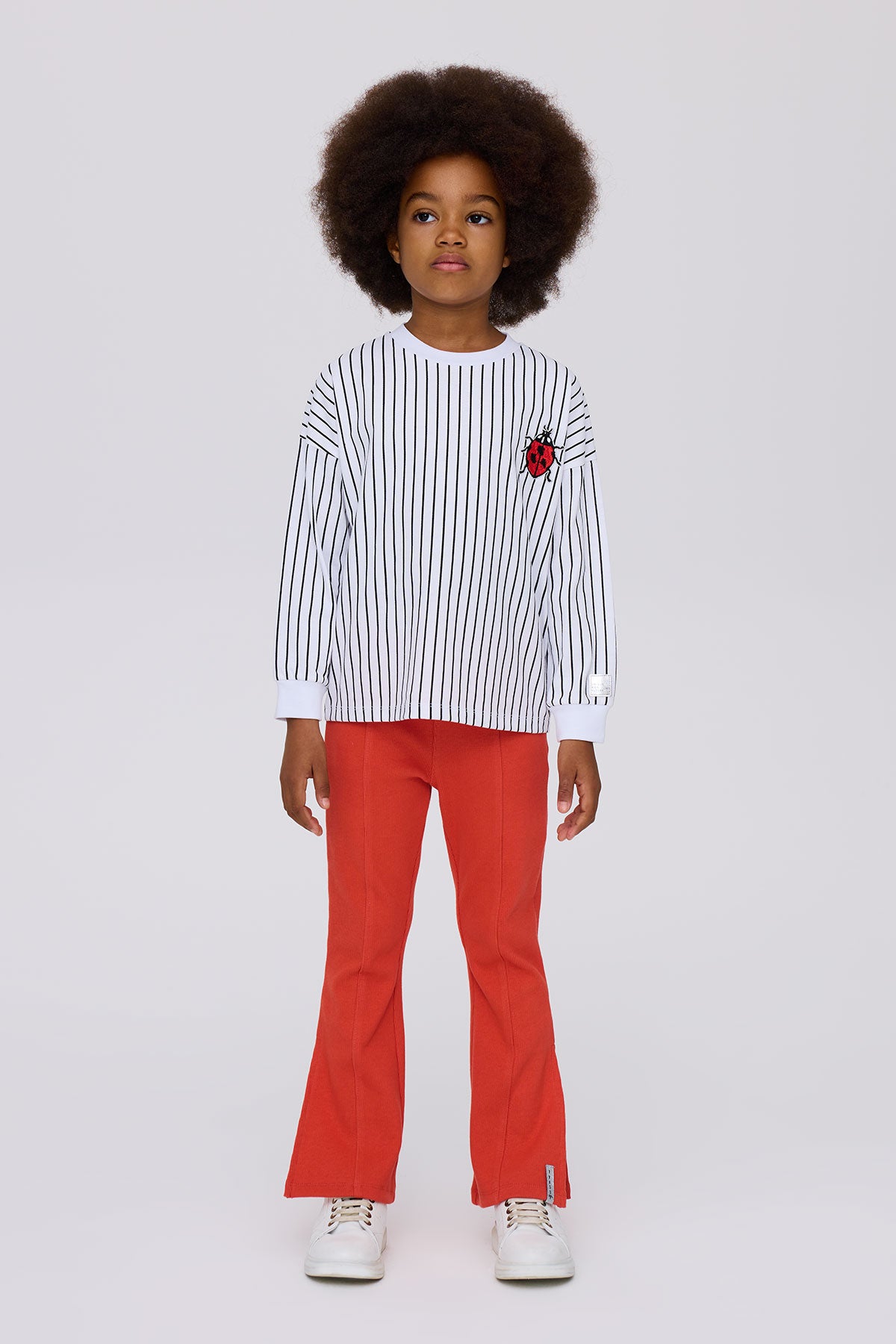 Girl Striped Sweatshirt