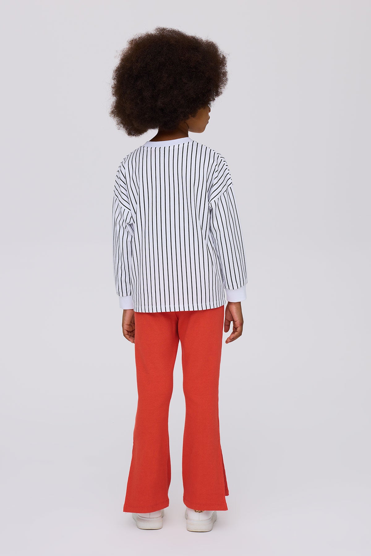 Girl Striped Sweatshirt