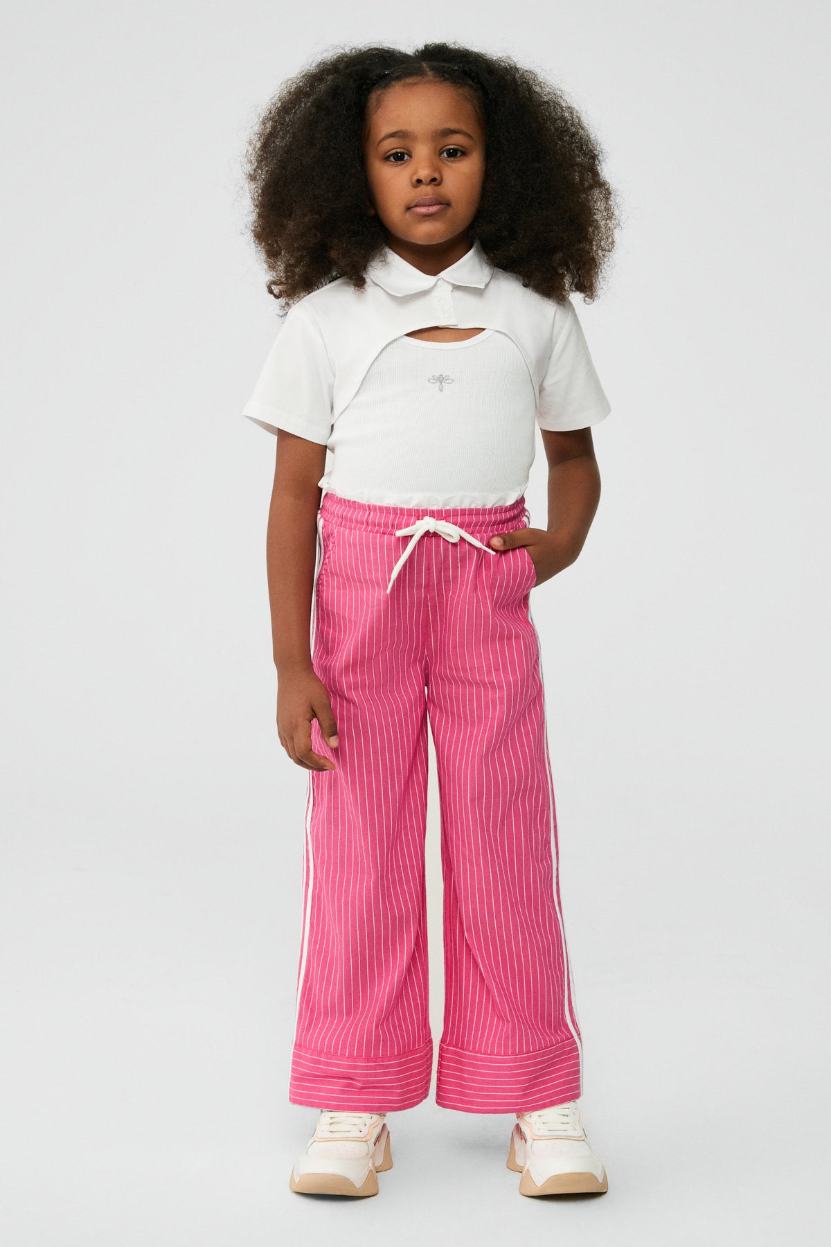 Girl Striped Trousers