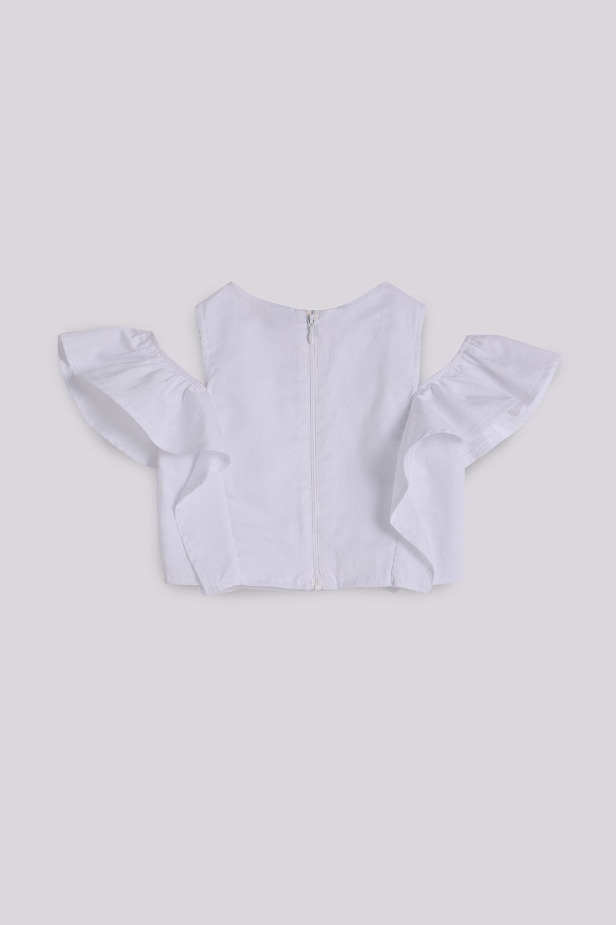 Girl White Blouse