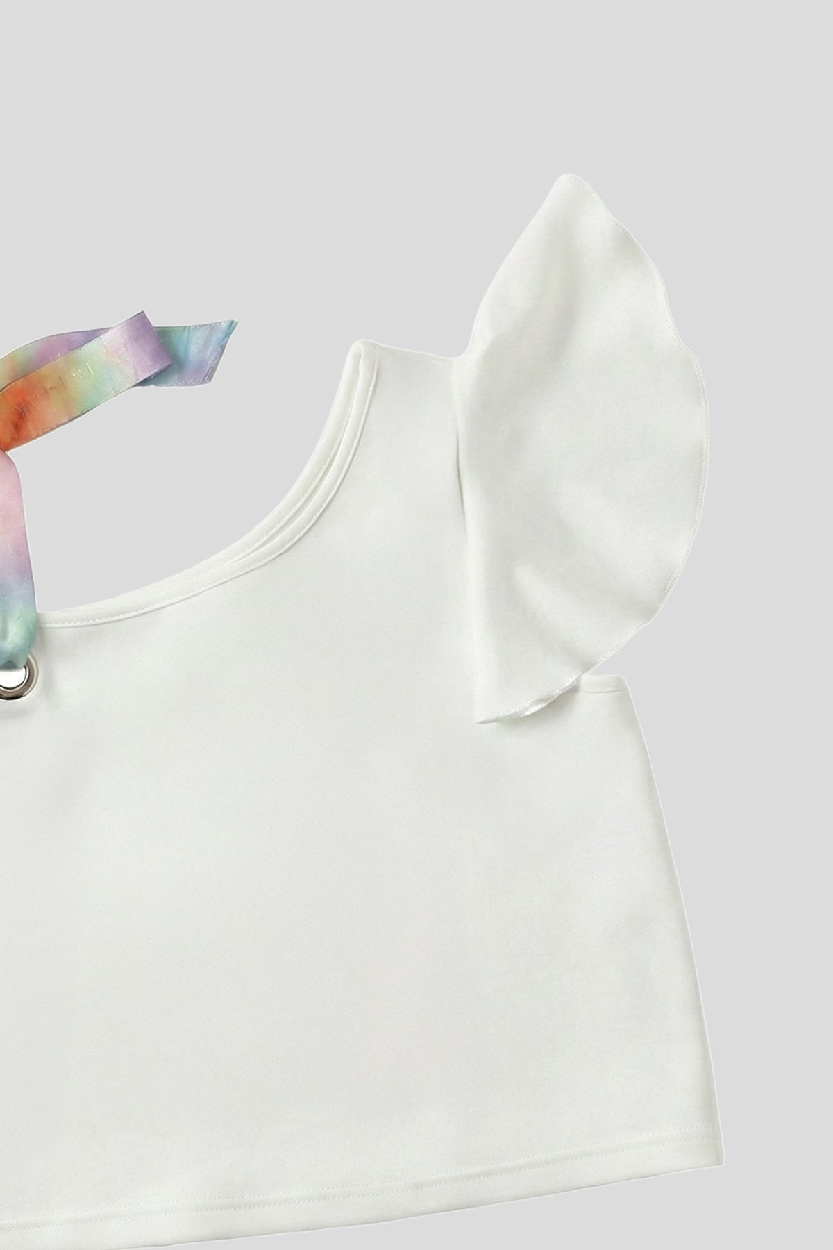 Girl White Blouse