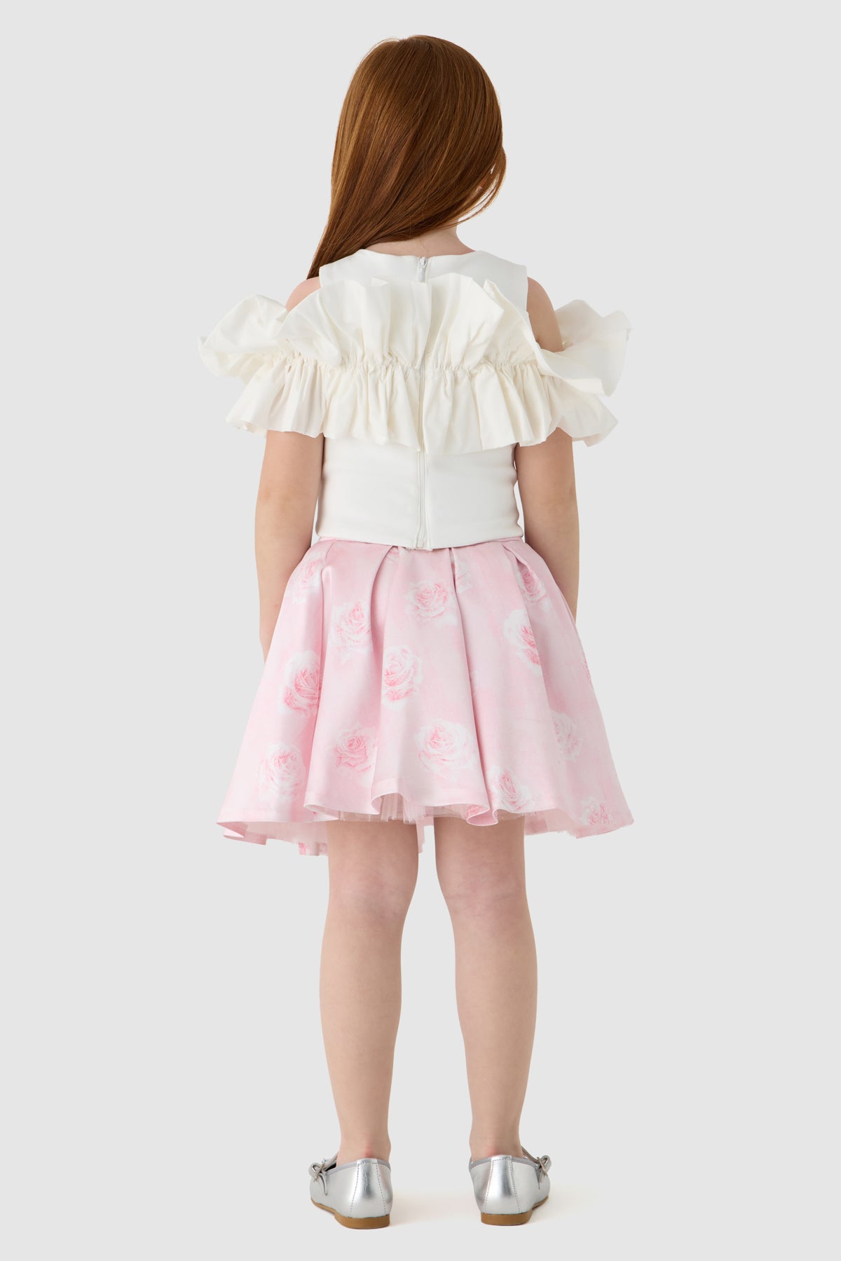 Girl White Blouse