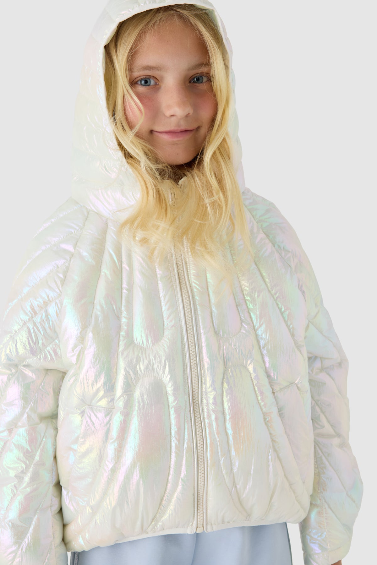 Girl White Coat