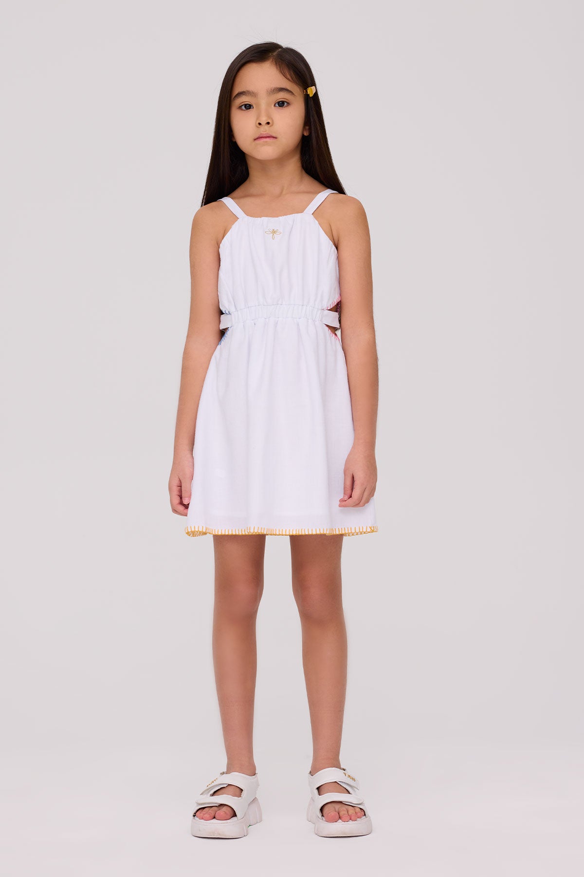 Girl White Dress
