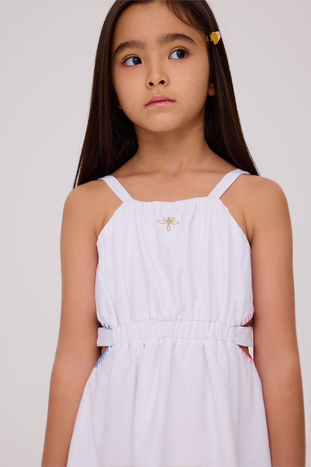 Girl White Dress