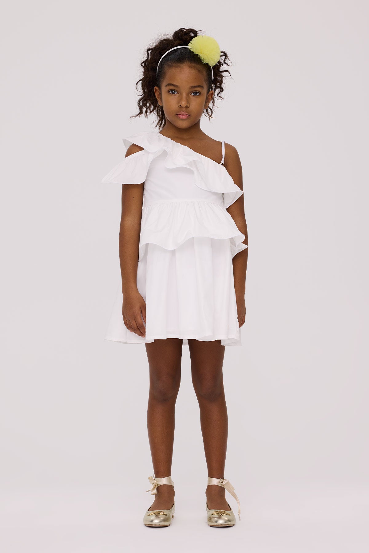 Girl White Dress
