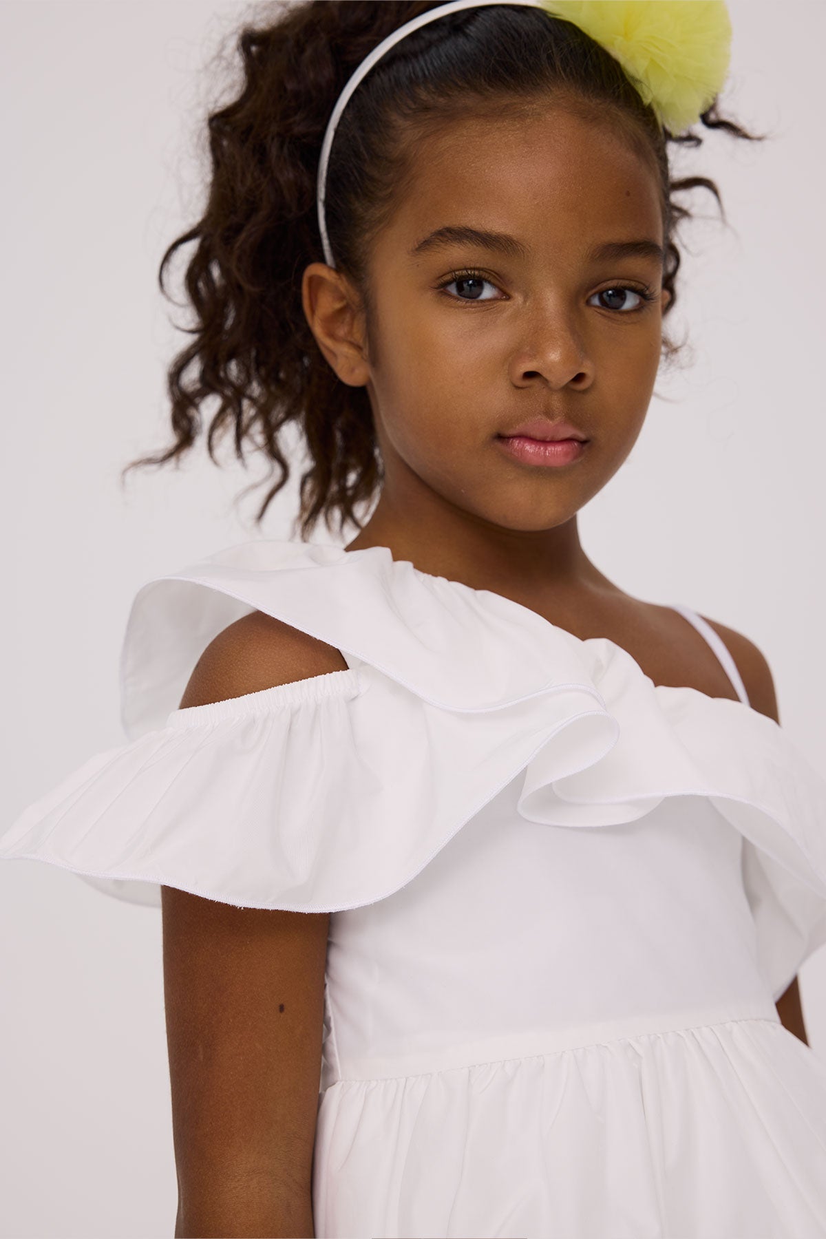Girl White Dress