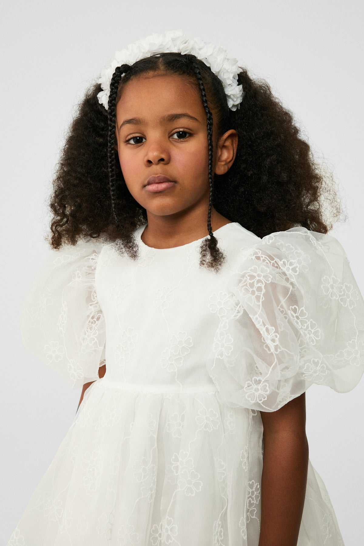 Girl White Dress