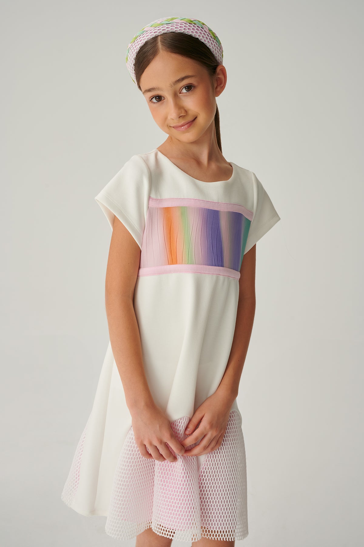 Girl White Dress
