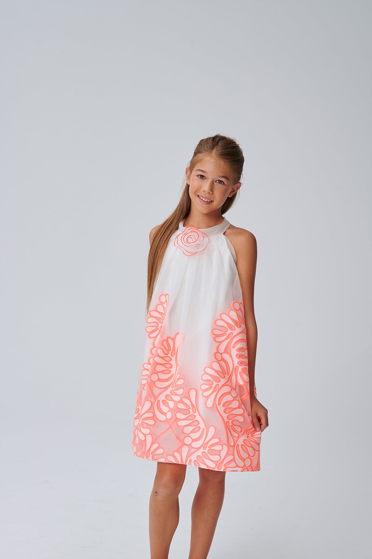 Girl White Dress