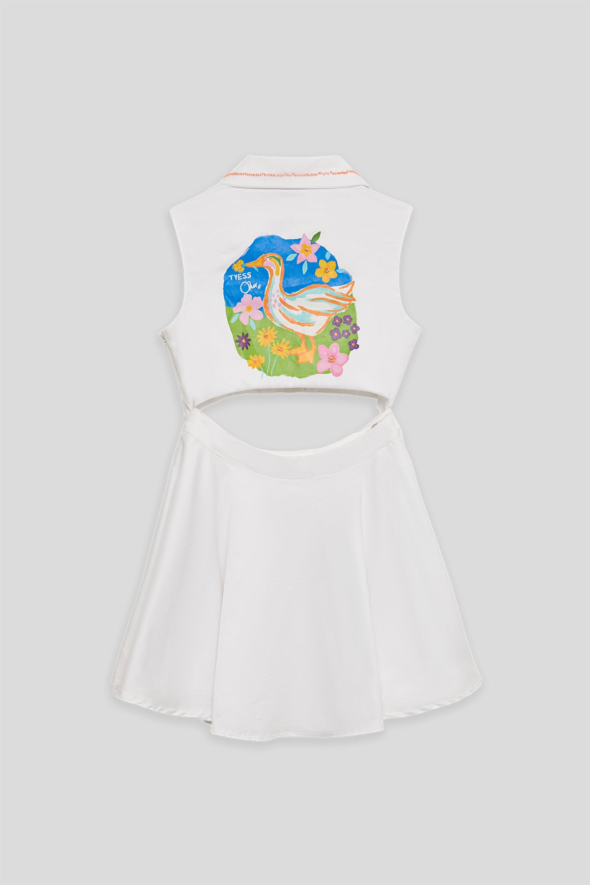 Girl White Dress