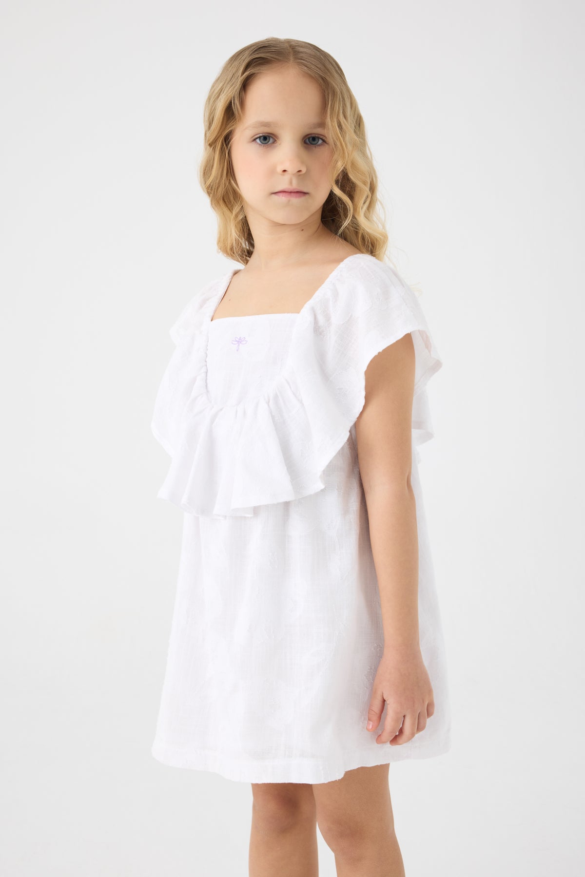 Girl White Dress