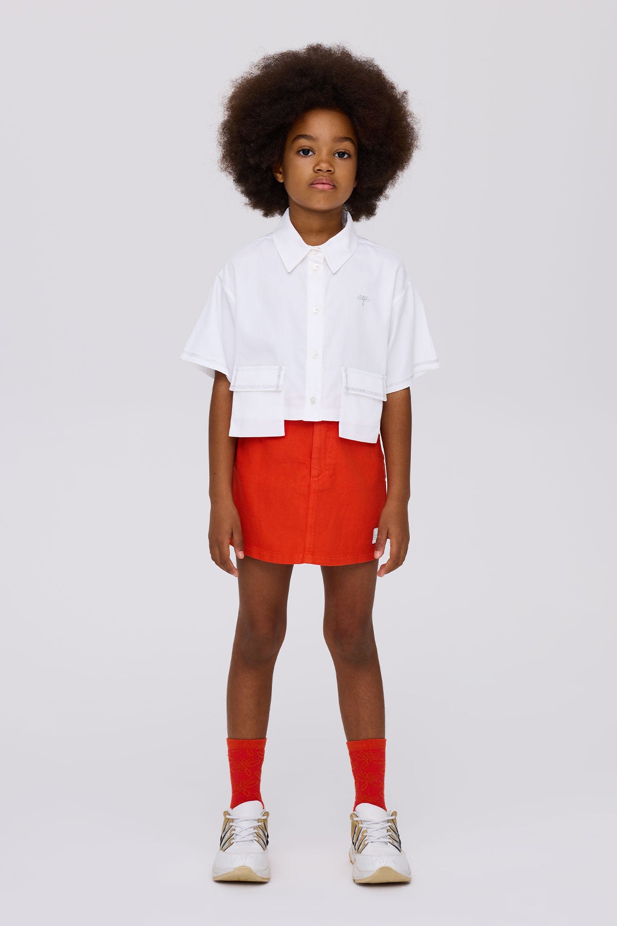 Girl White Shirt