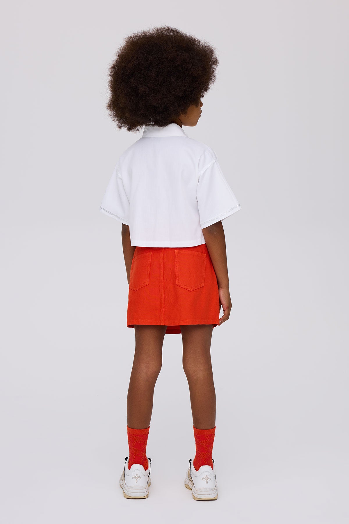 Girl White Shirt