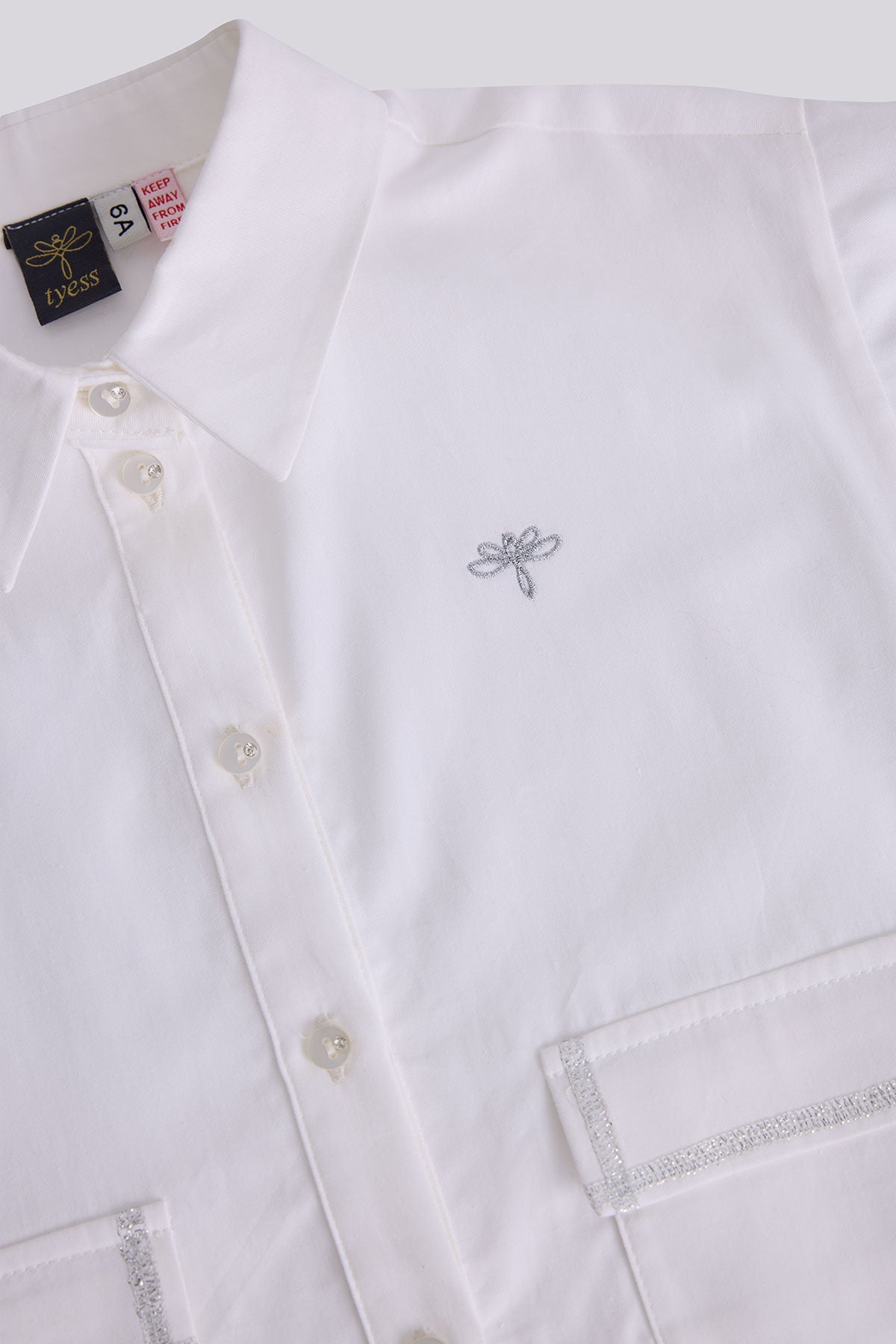 Girl White Shirt