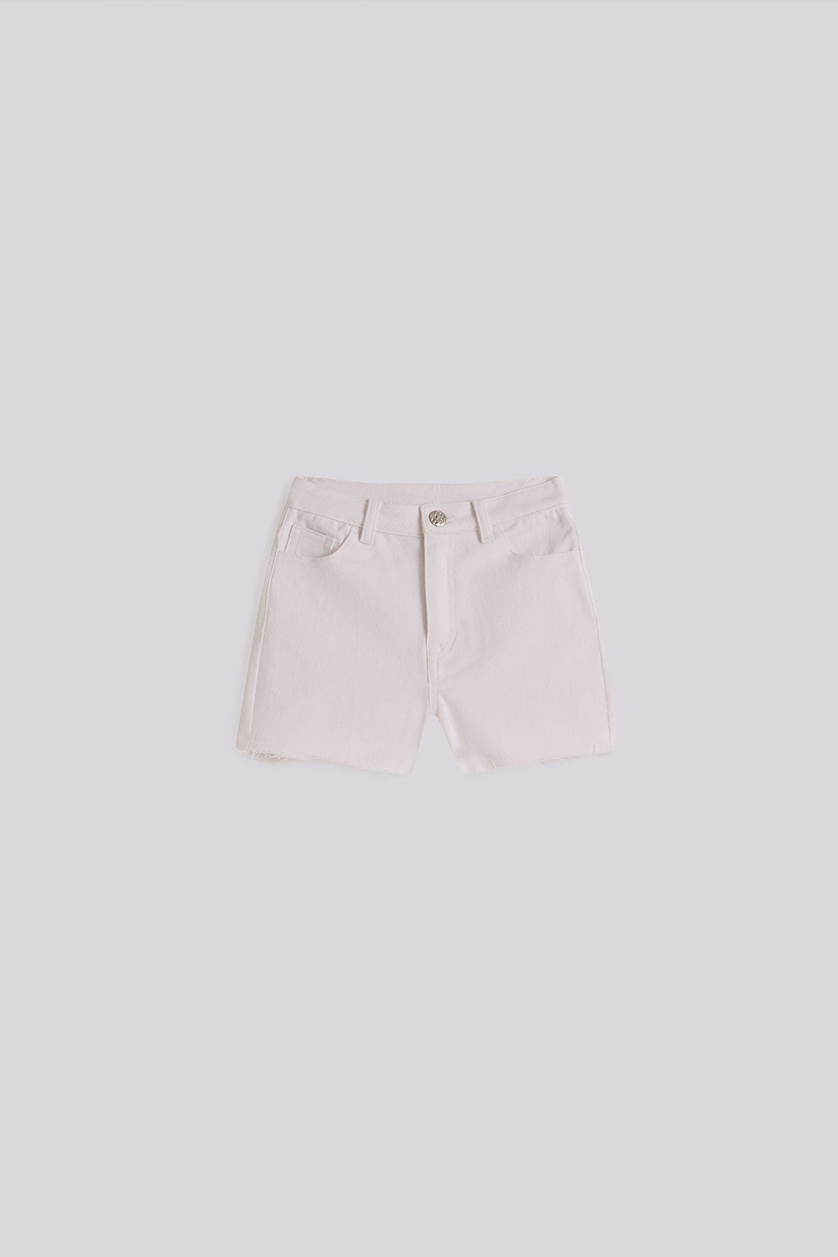 Girl White Shorts