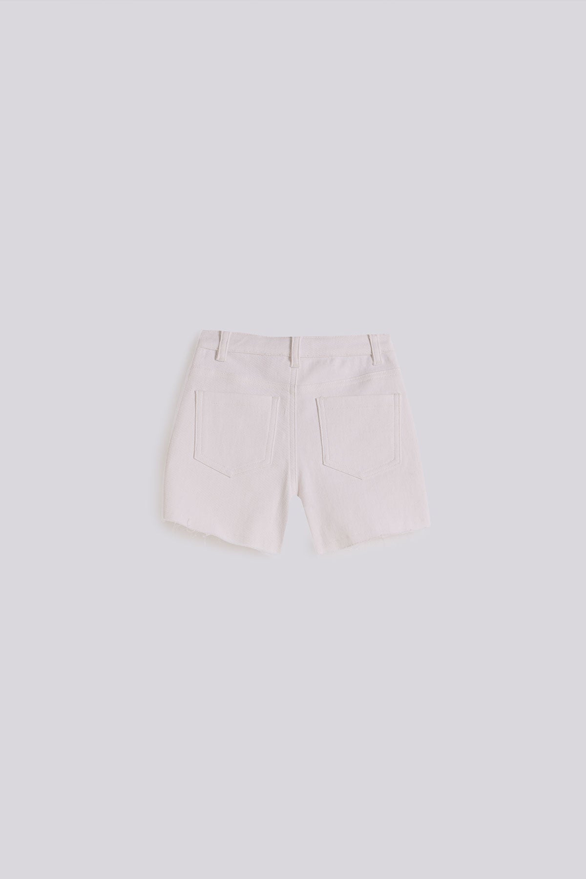 Girl White Shorts