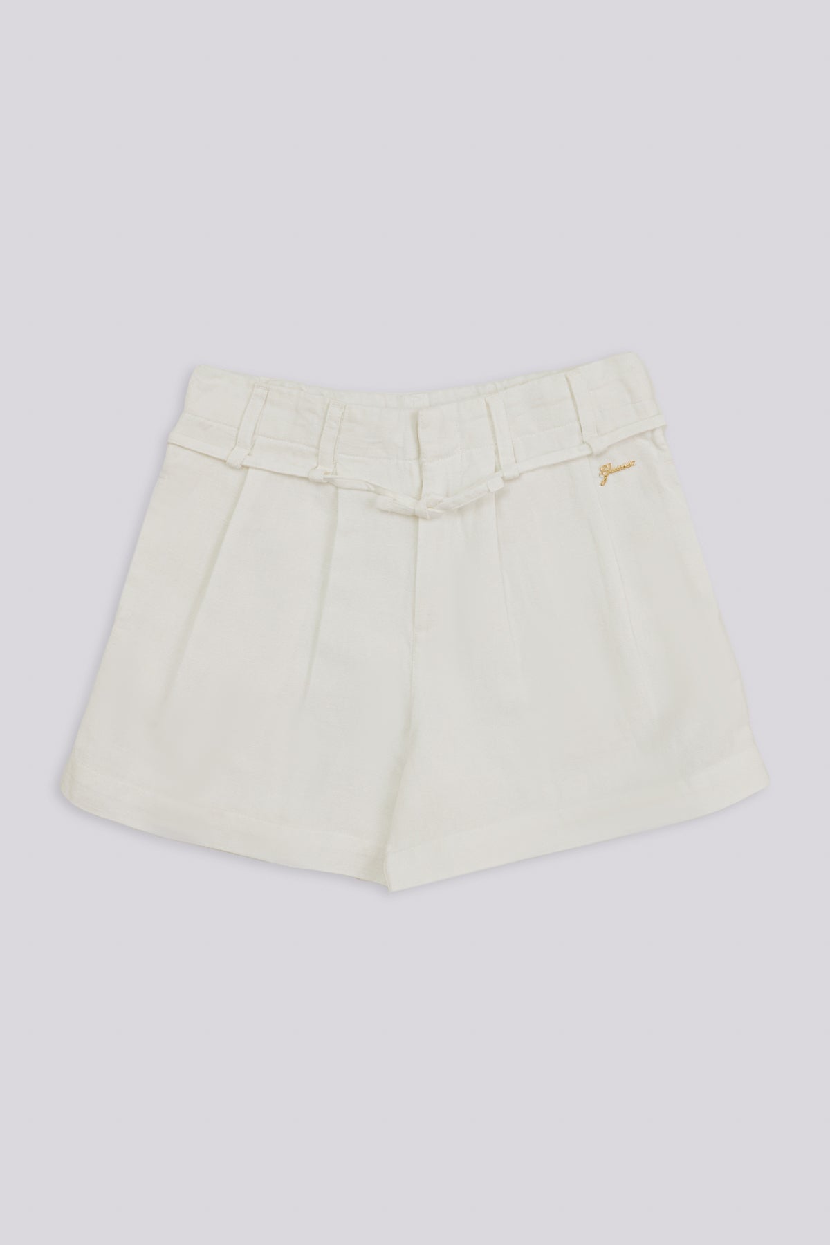 Girl White Shorts