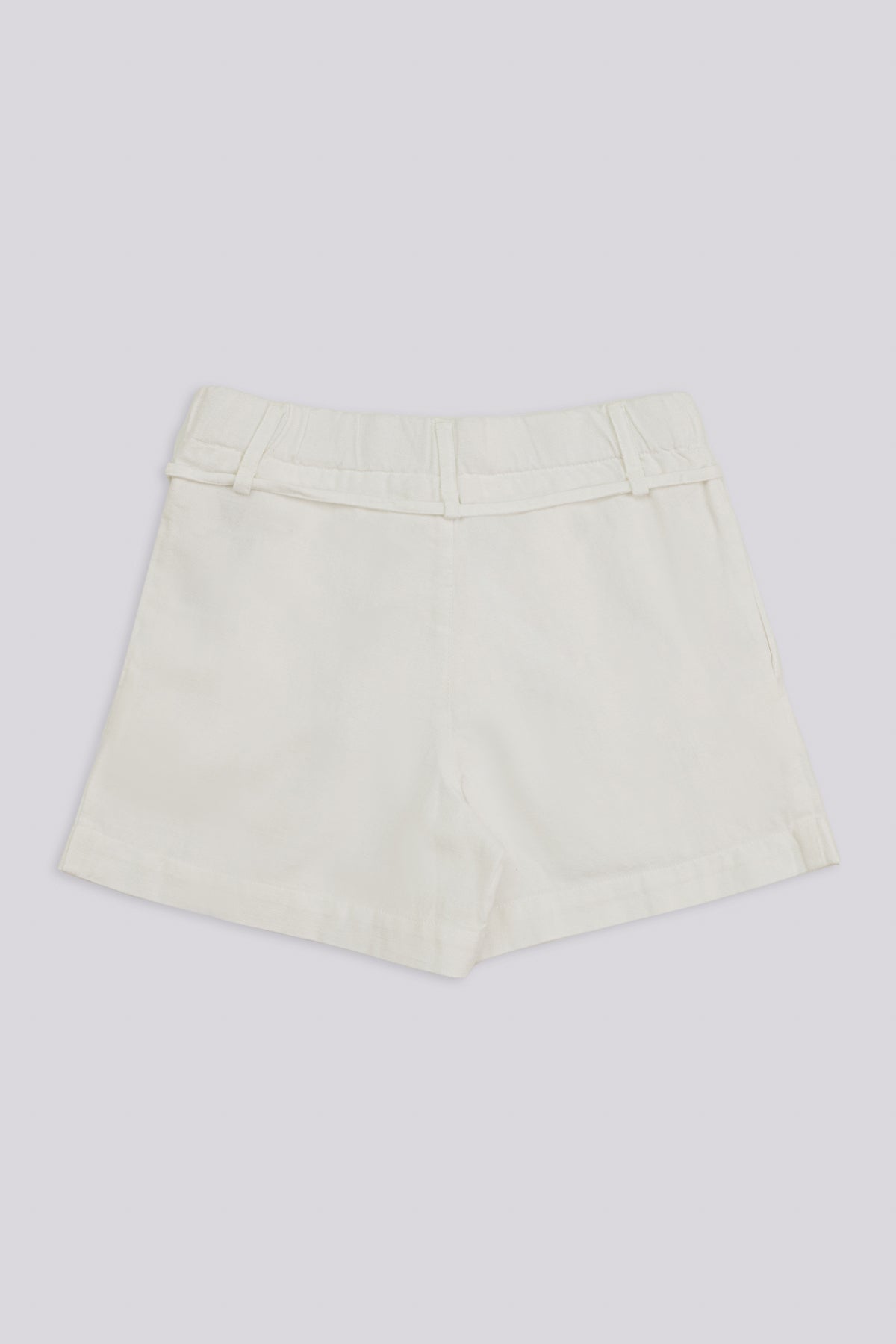 Girl White Shorts