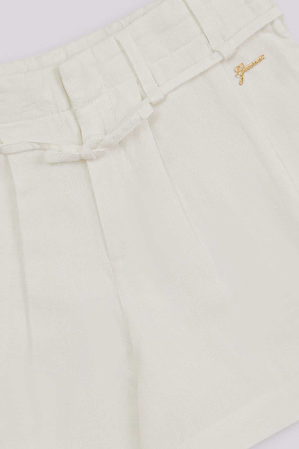 Girl White Shorts