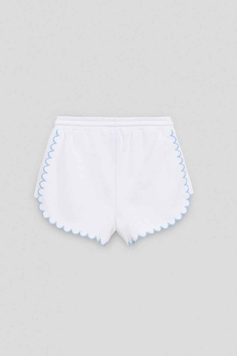 Girl White Shorts