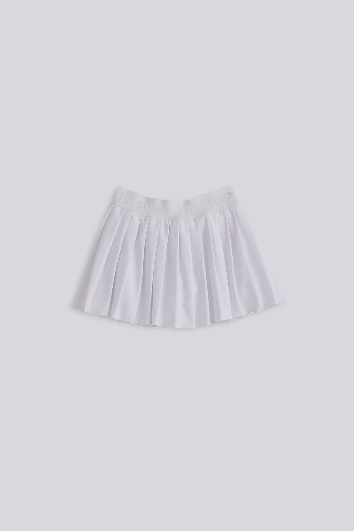 Girl White Skirt