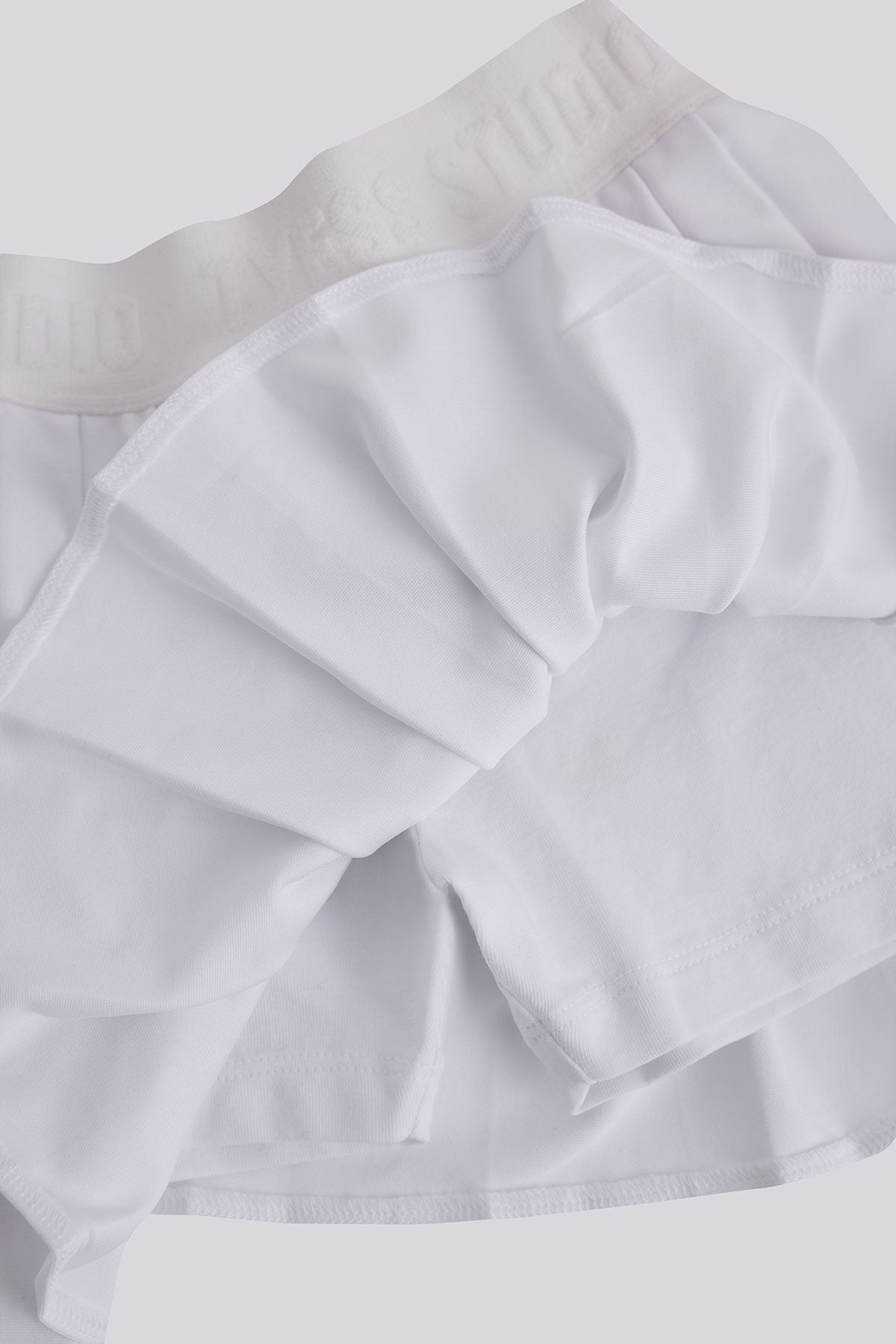 Girl White Skirt