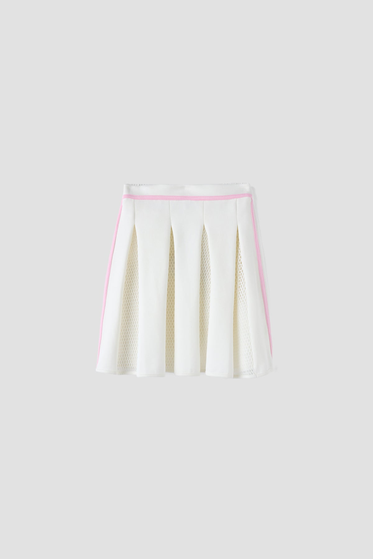 Girl White Skirt