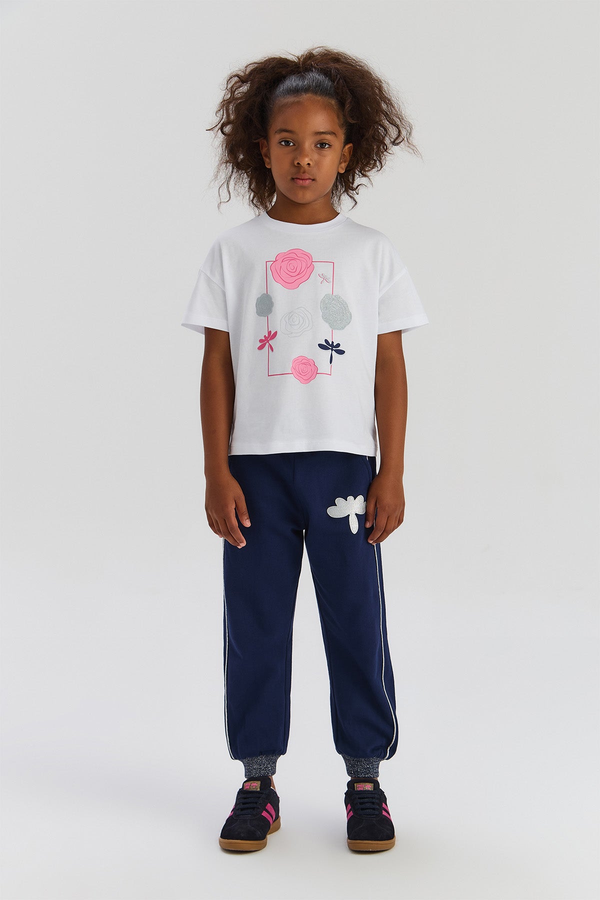 Girl White Sweatshirt