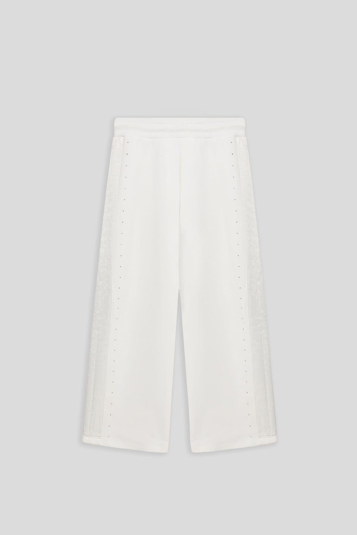 Girl White Tracksuit Bottom