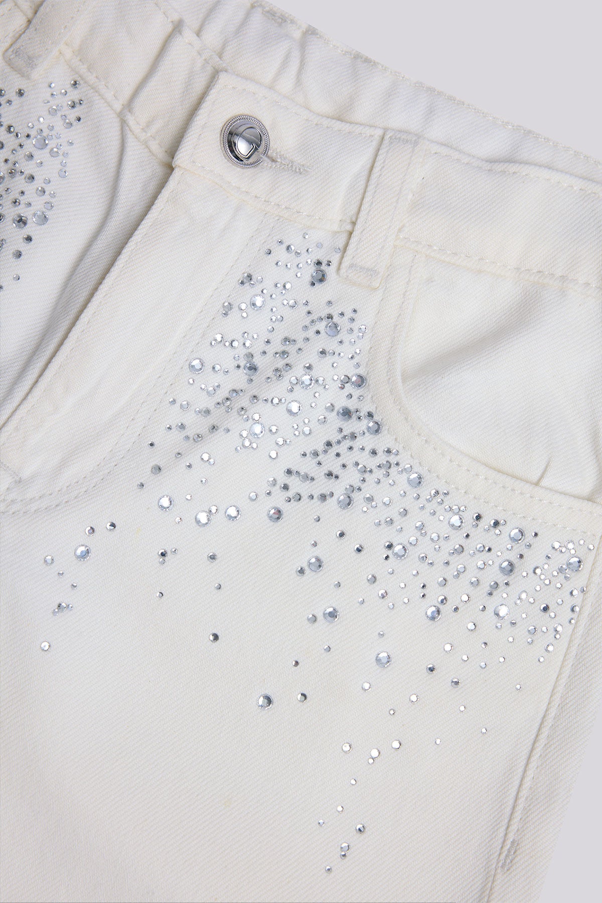 Girl White Trousers