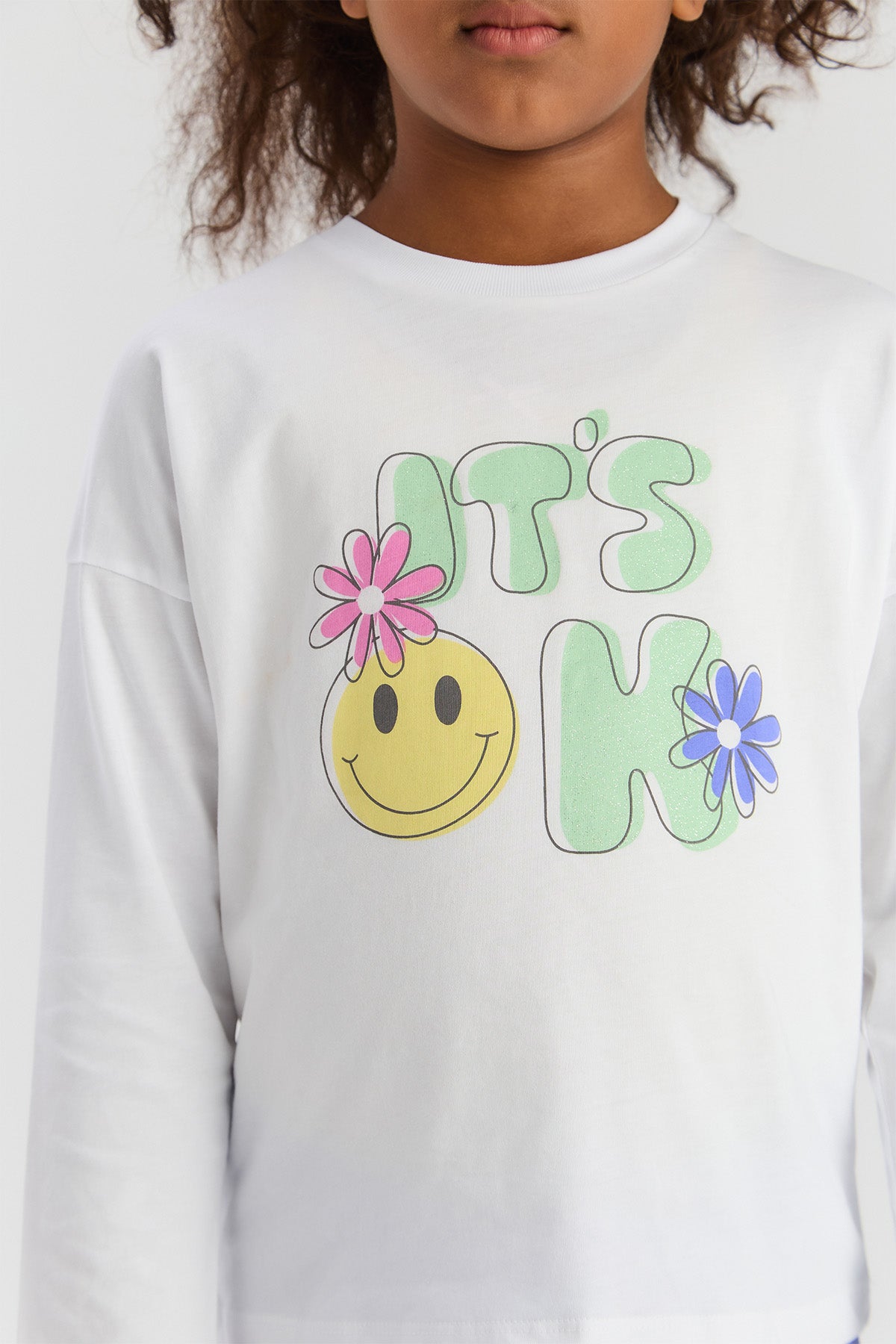 Girl White Tshirt