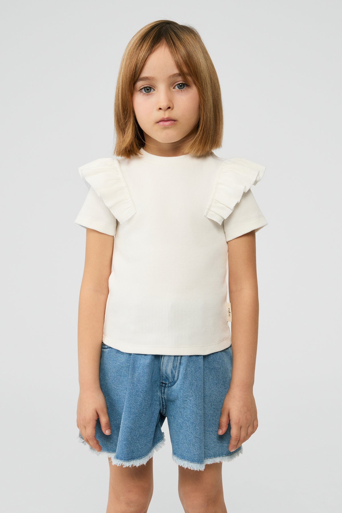 Girl White Tshirt