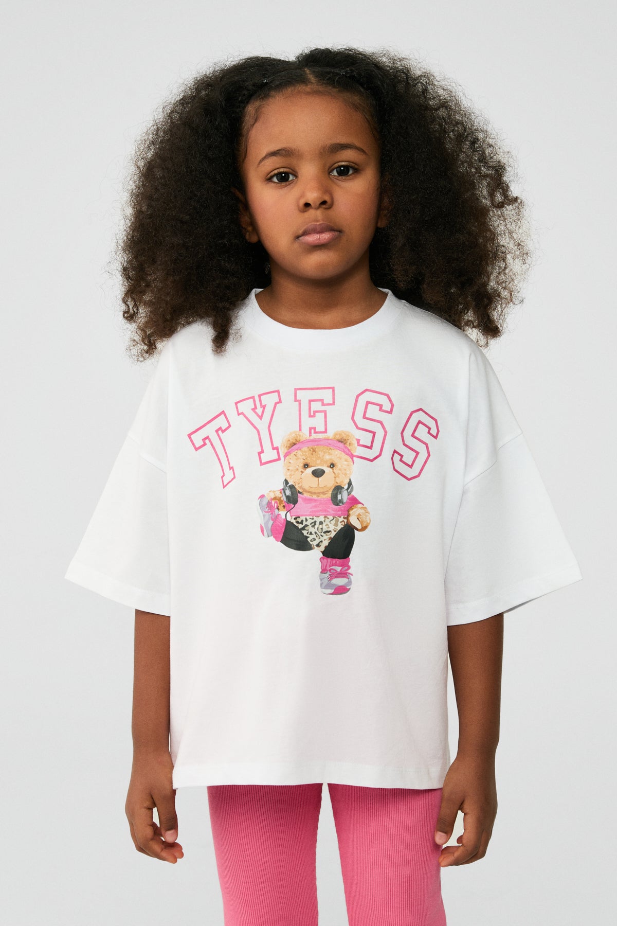 Girl White Tshirt