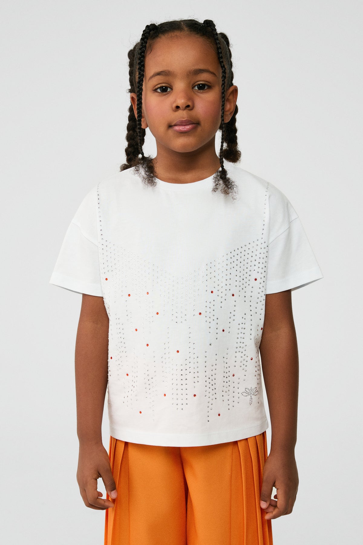 Girl White Tshirt