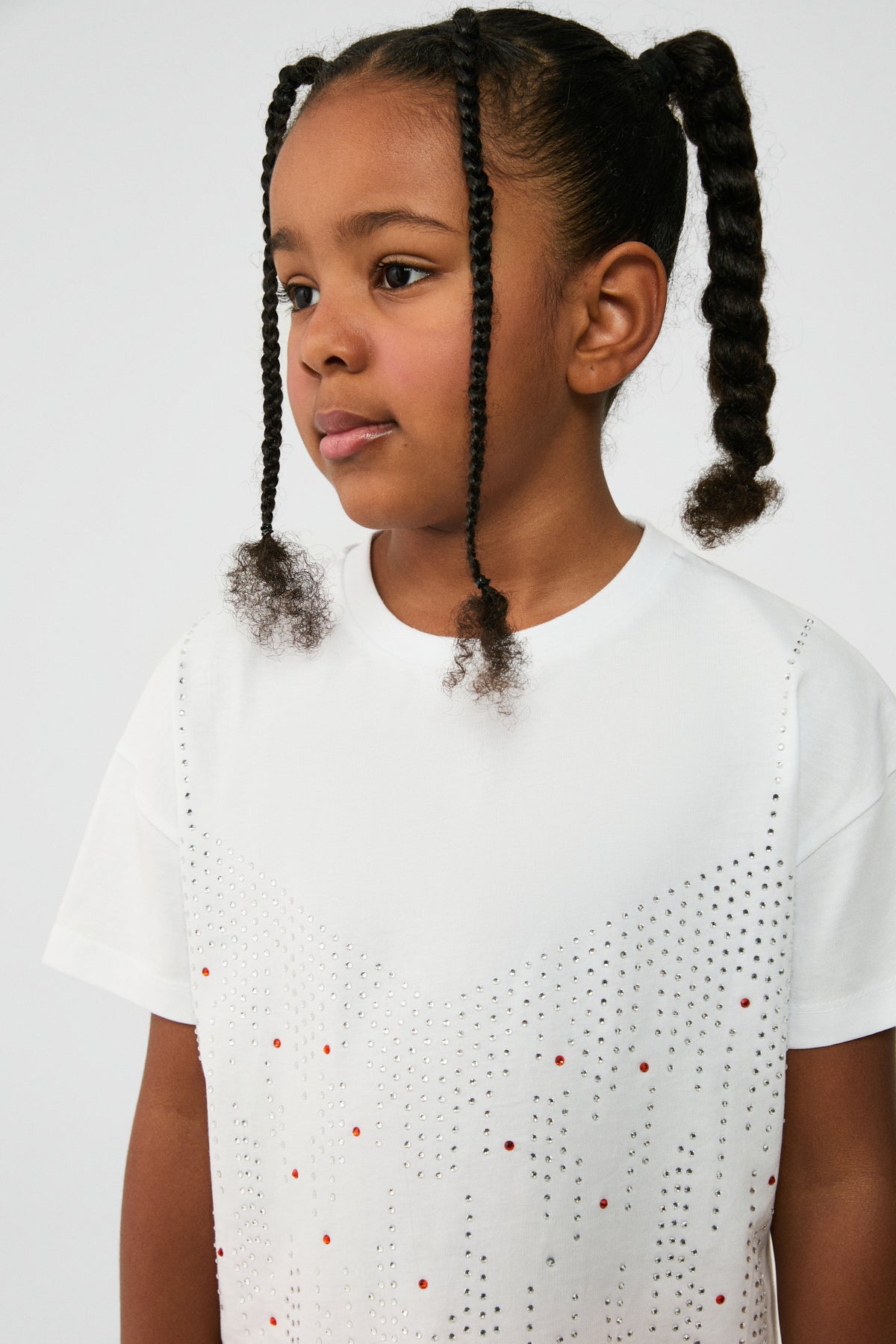 Girl White Tshirt