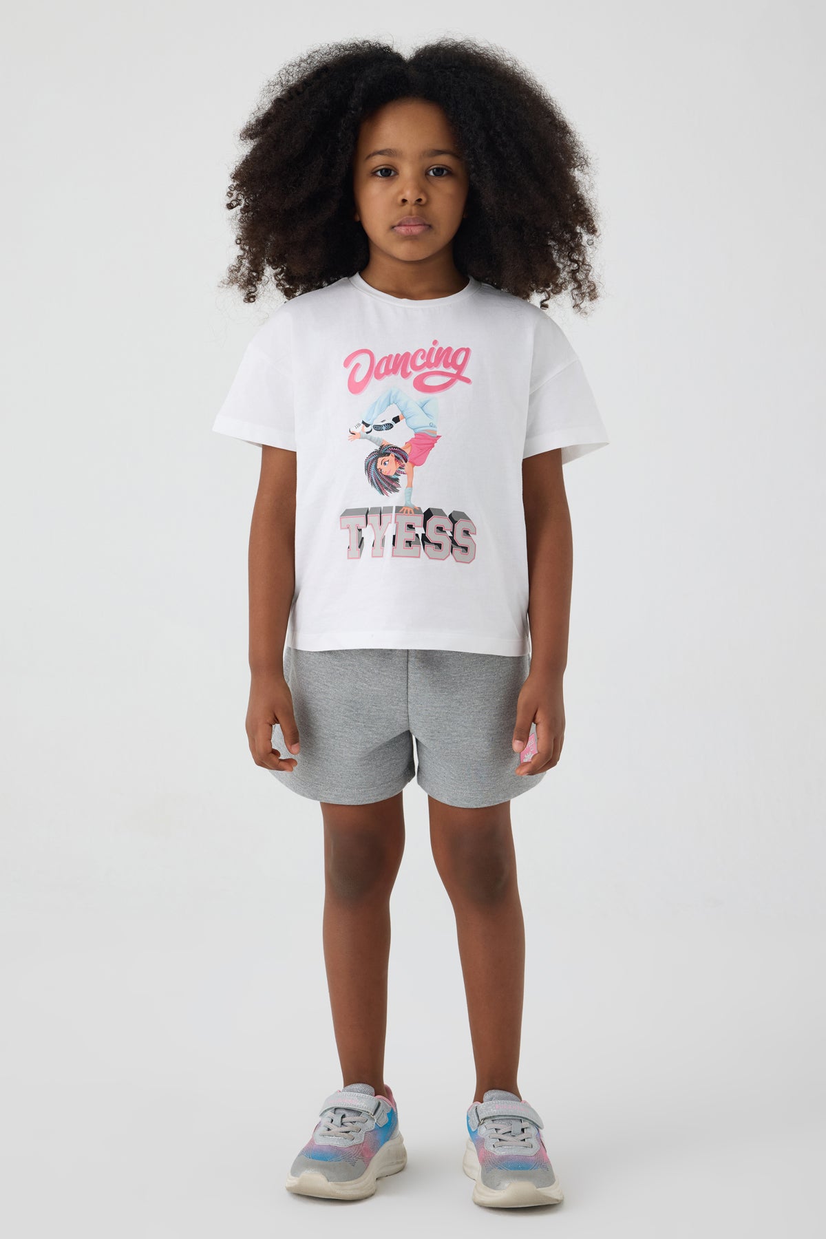 Girl White Tshirt